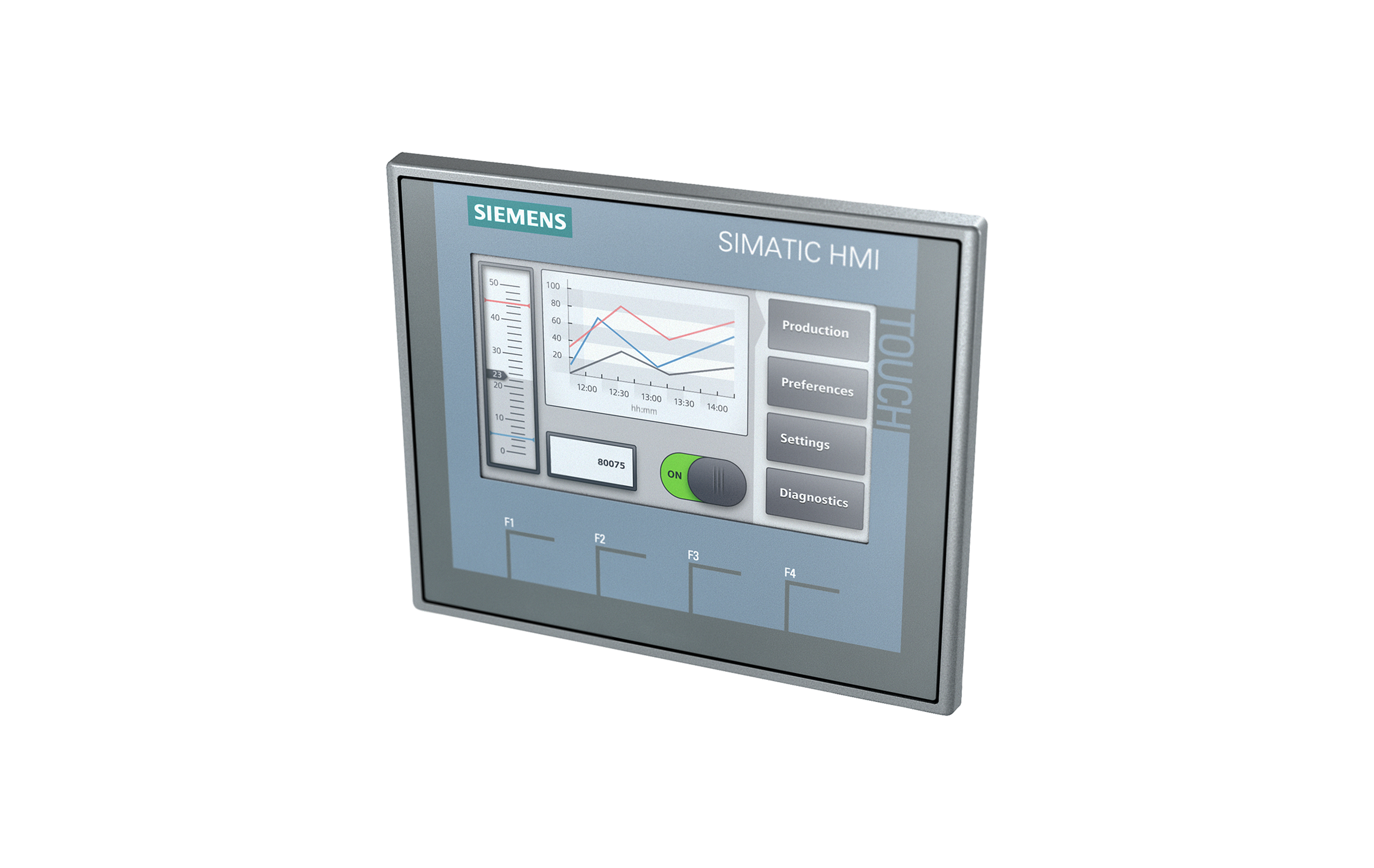 خرید KTP400 Basic, قیمت پنل 4 اینچ 6AV2123-2DB03-0AX0 زیمنس