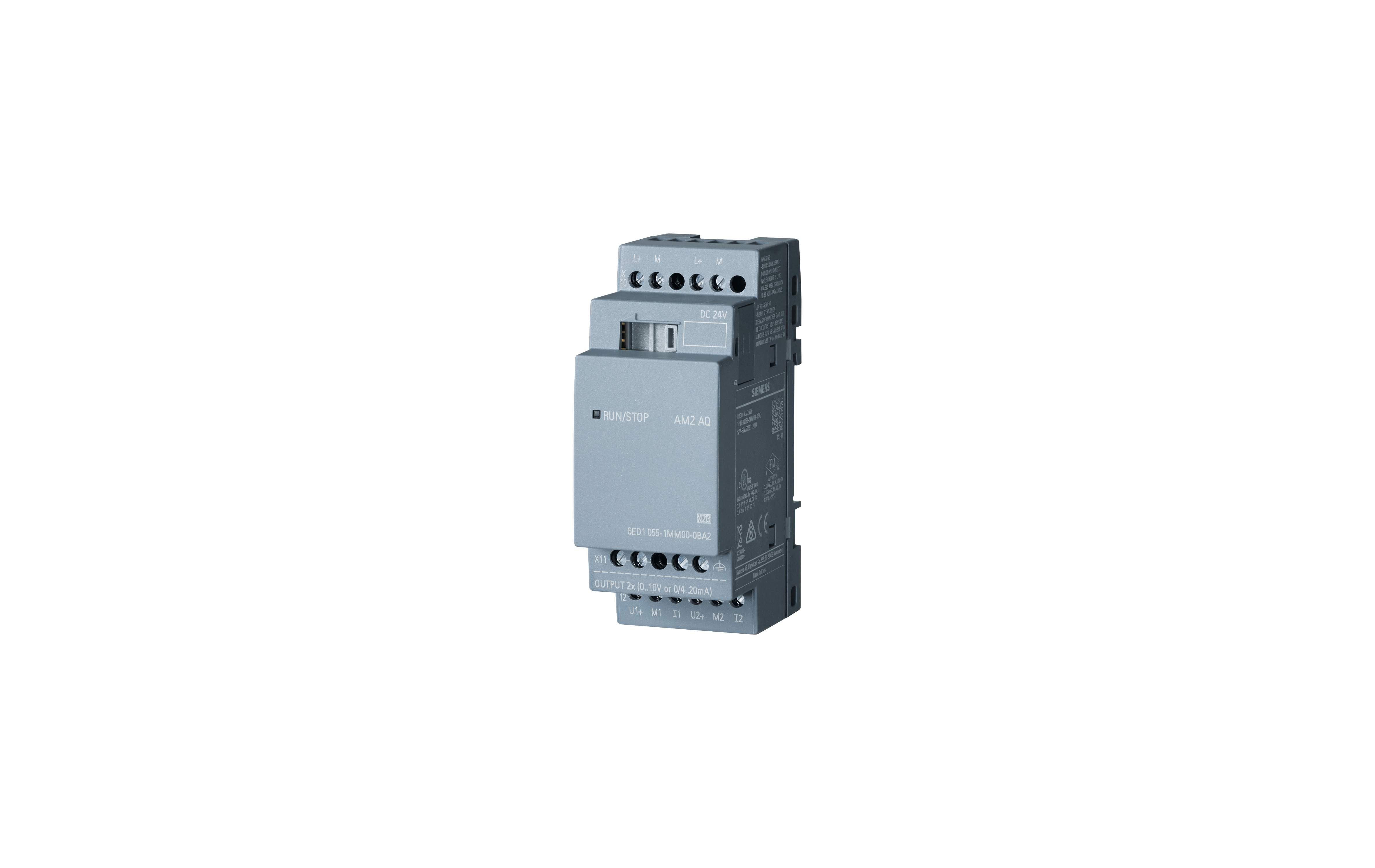 کارت لوگو! زیمنس مدل LOGO! AM2 AQ با کد فنی 6ED1055-1MM00-0BA2