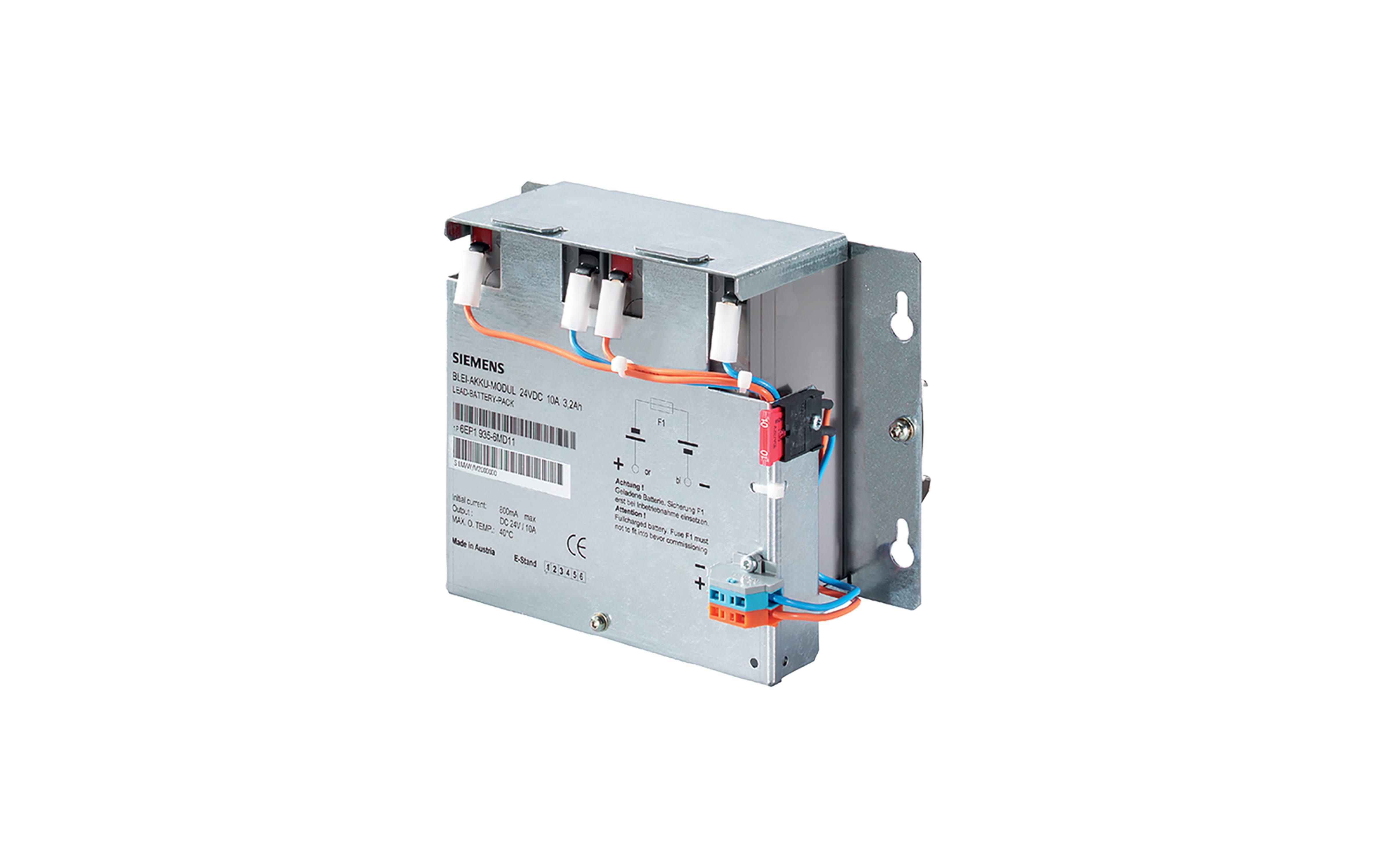 ماژول باتری SITOP زیمنس SITOP battery module 24 V/3.2 Ah با کد فنی 6EP1935-6MD11