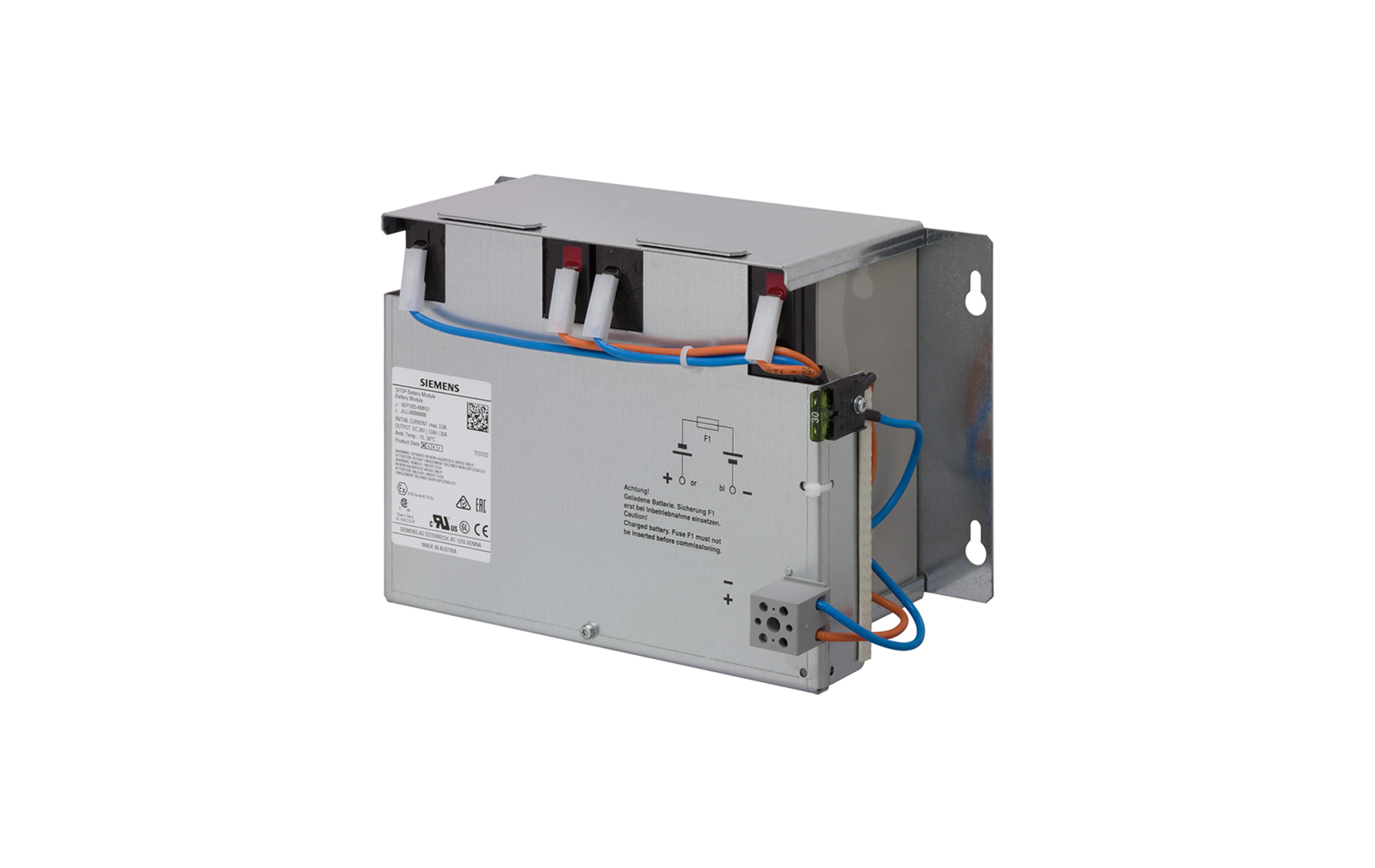 ماژول باتری SITOP زیمنس SITOP battery module 24 V/12 Ah با کد فنی 6EP1935-6MF01