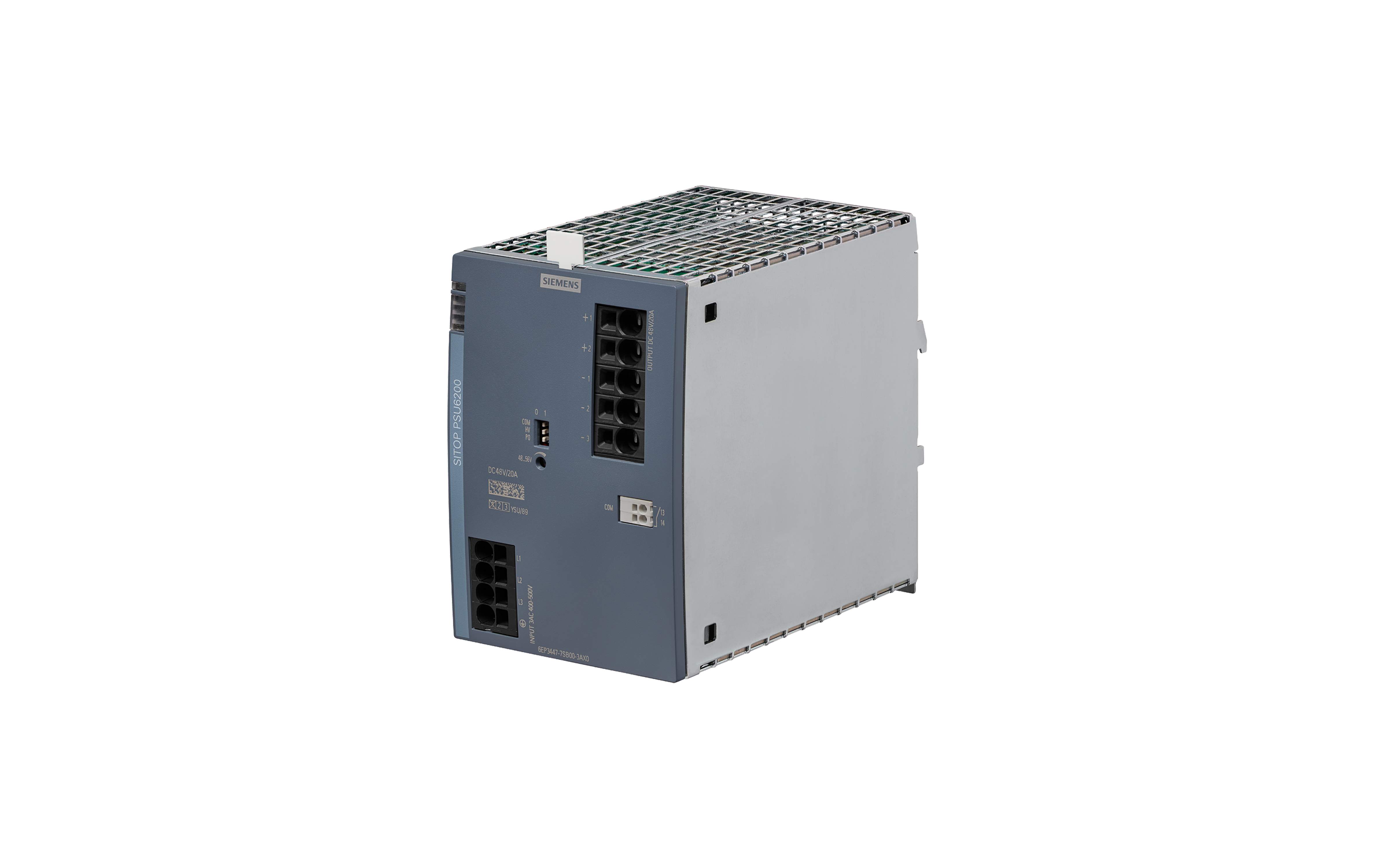 منبع تغذیه زیمنس SITOP PSU6200 48 V/20 A  با کد فنی 6EP3447-7SB00-3AX0