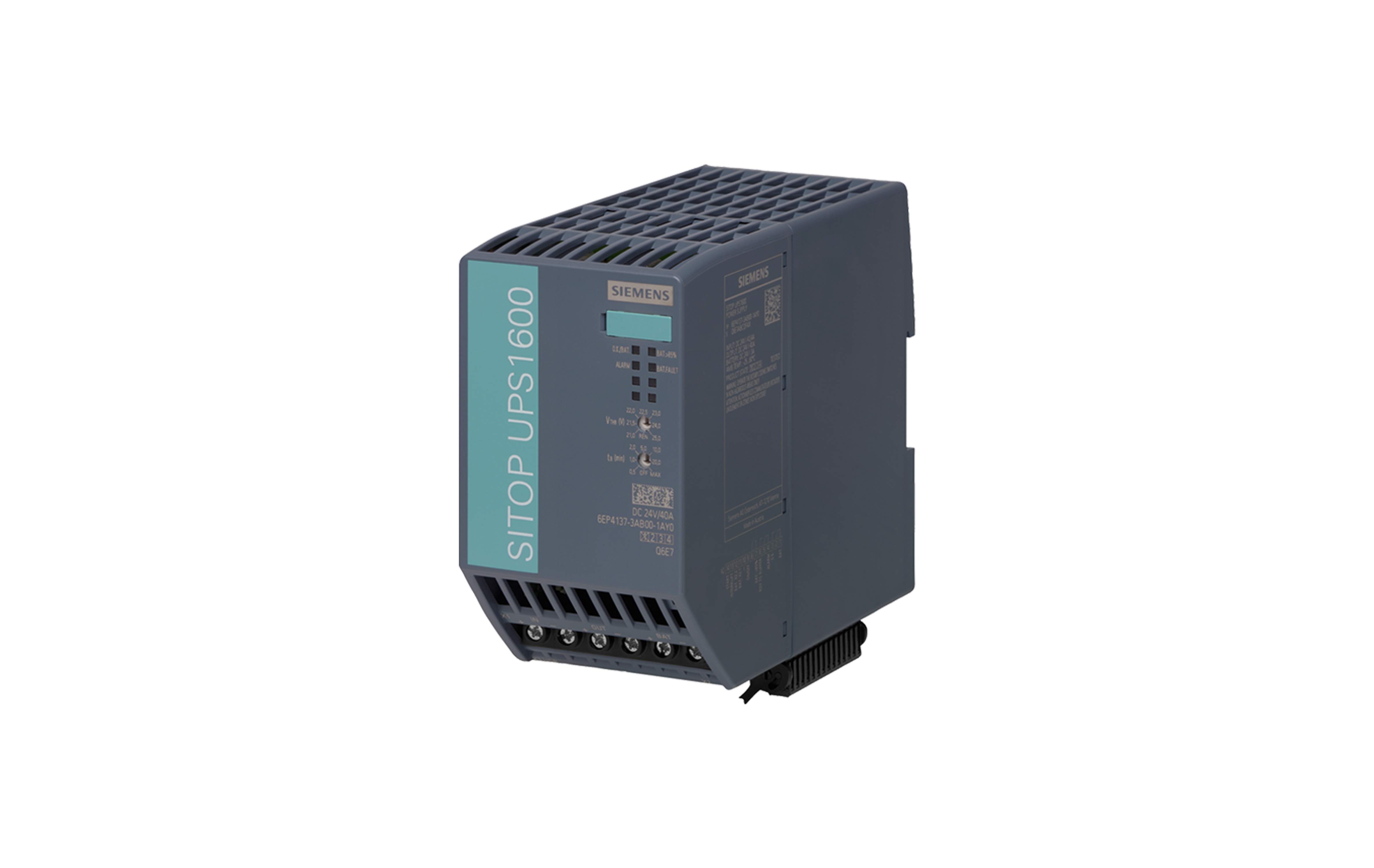 ماژول یو پی اس زیمنس SITOP UPS1600 40 A USB با کد فنی 6EP4137-3AB00-1AY0