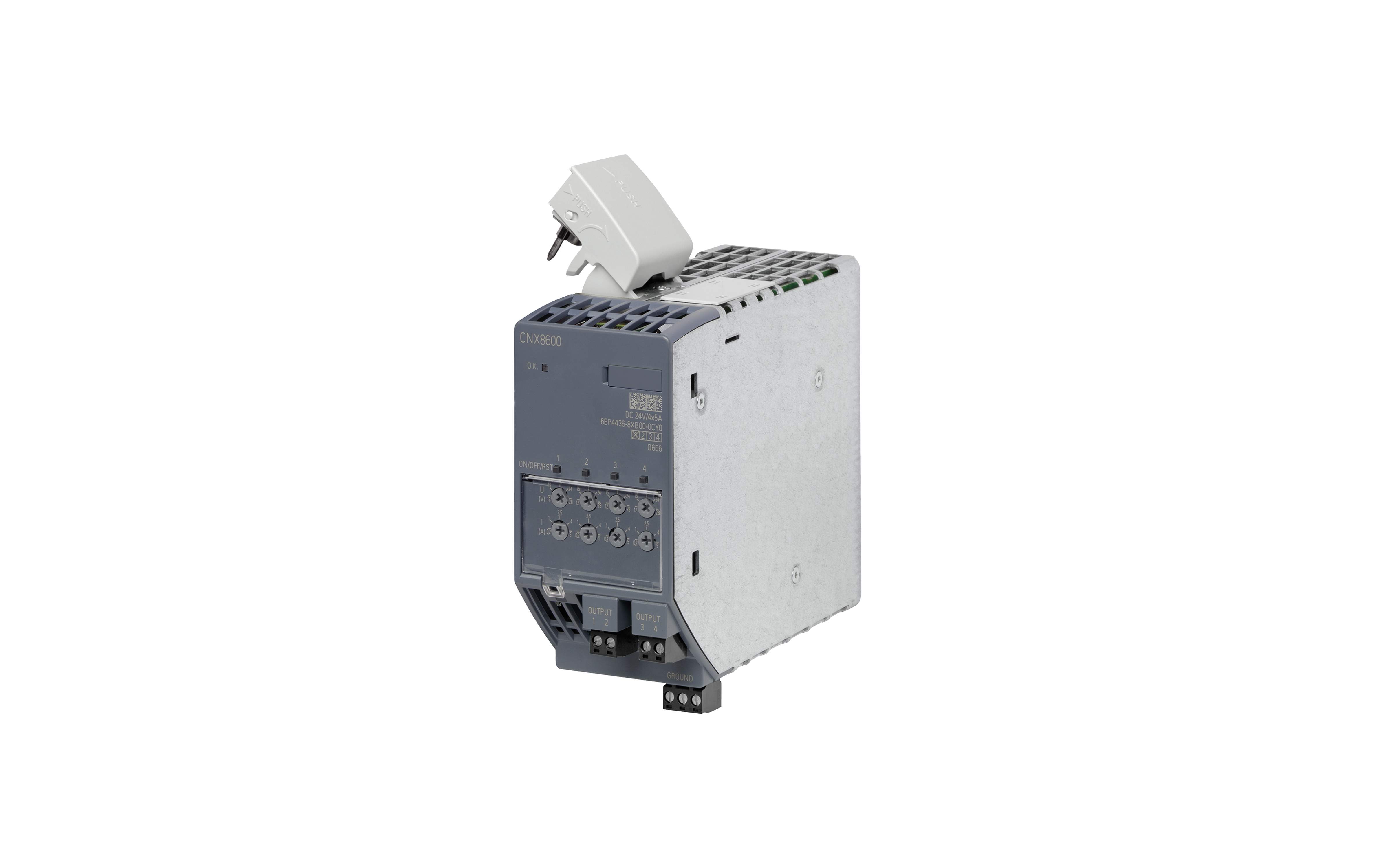 منبع تغذیه زیمنس SITOP CNX8600 4x5 A با کد فنی 6EP4436-8XB00-0CY0