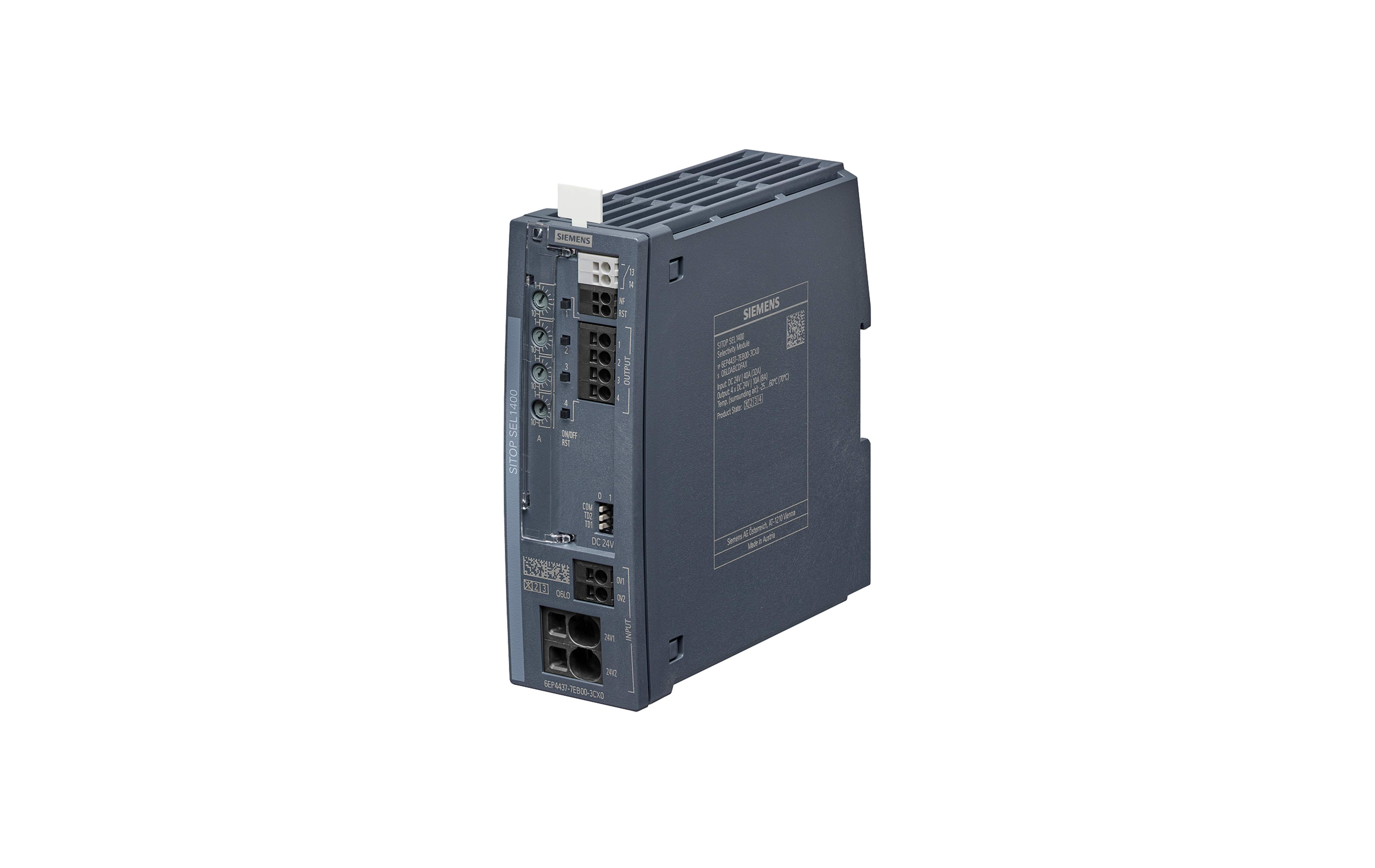 ماژول گزینشی زیمنس SITOP SEL1400 10 A با کد فنی 6EP4437-7EB00-3CX0