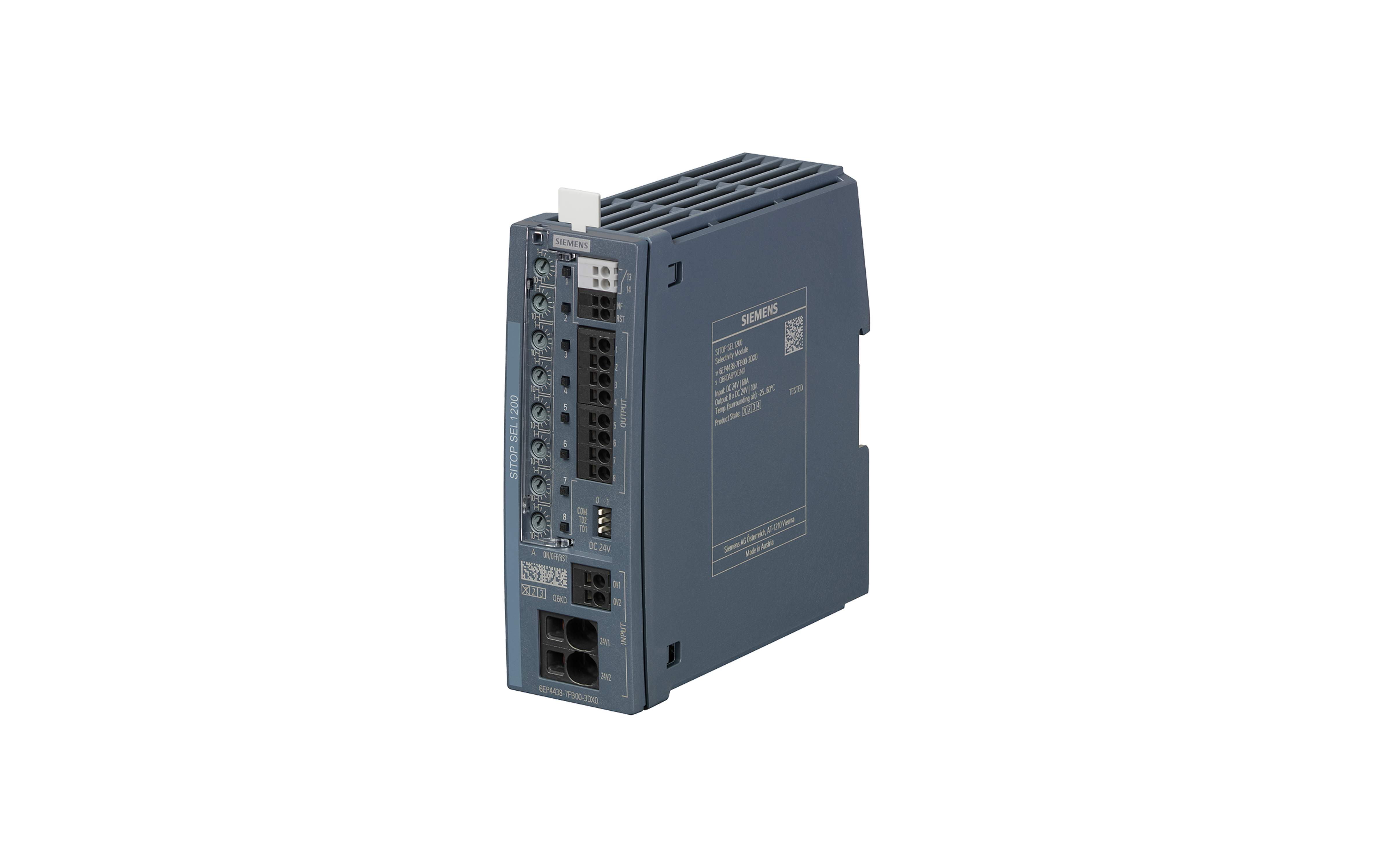 ماژول گزینشی زیمنس SITOP SEL1200 با کد فنی 6EP4438-7FB00-3DX0