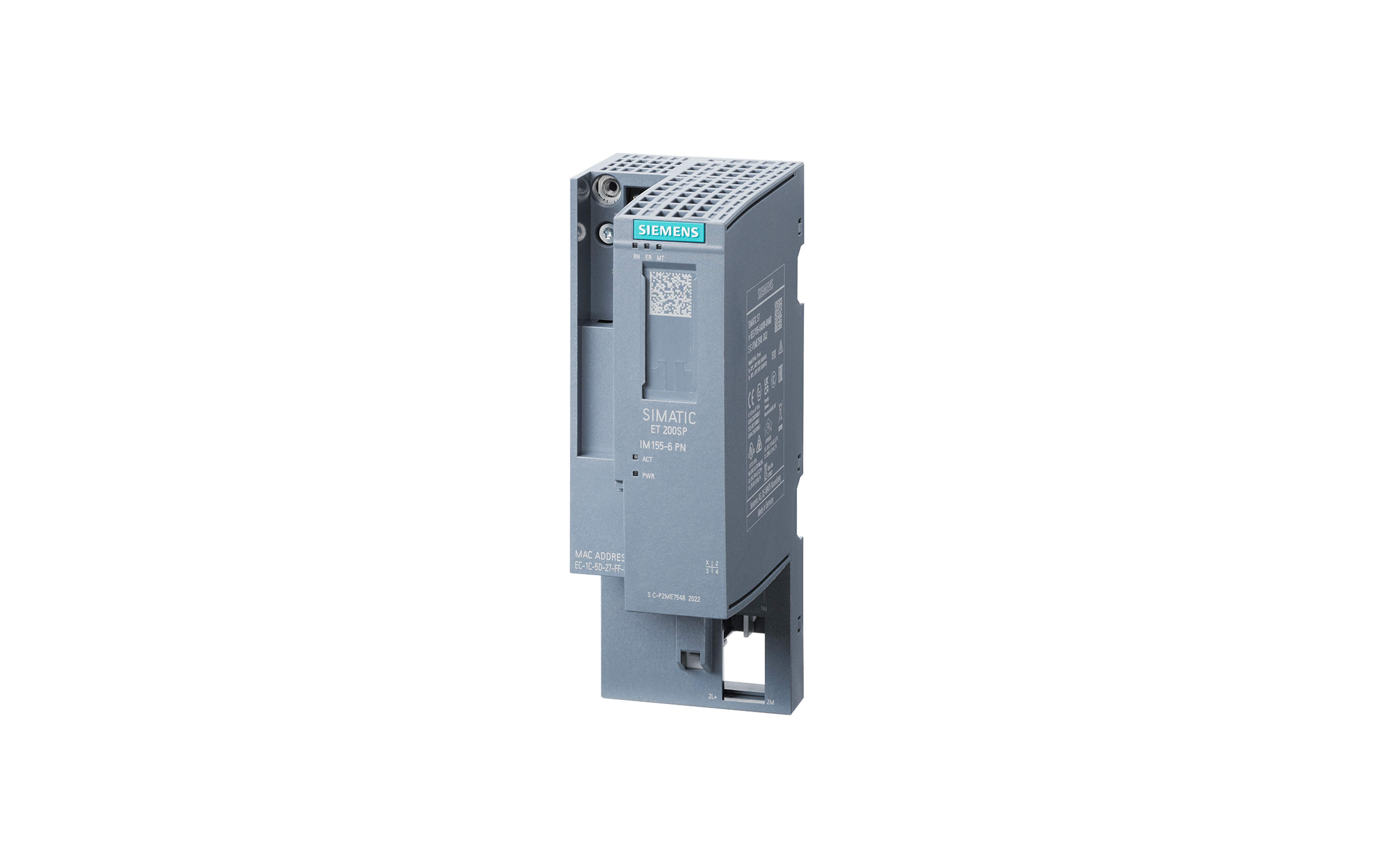 باندل ماژول ارتباطی سری ET 200SP زیمنس PROFIBUS IM, IM 155-6DP HF با کد فنی 6ES7155-6BA01-0CN0
