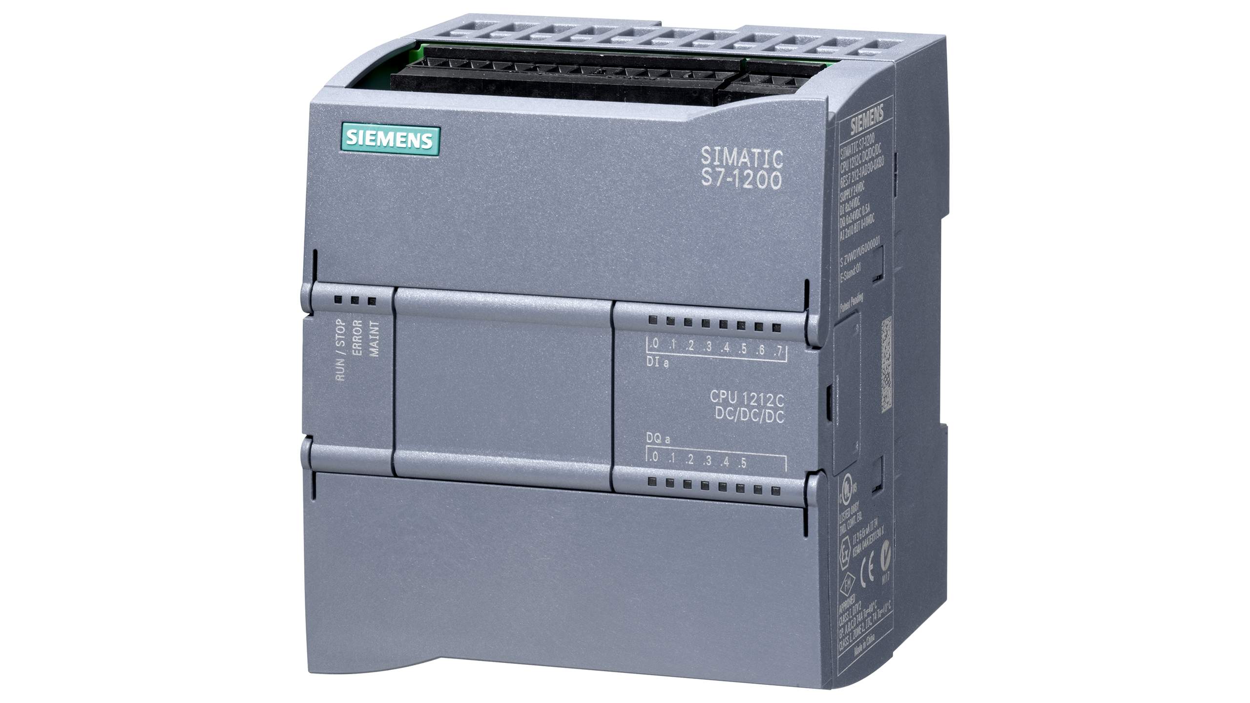 سی پی یو کامپکت سری ۱۲۰۰ زیمنس مدل CPU 1212C DC/DC/DC با کد فنی 6ES7212-1AE40-0XB0