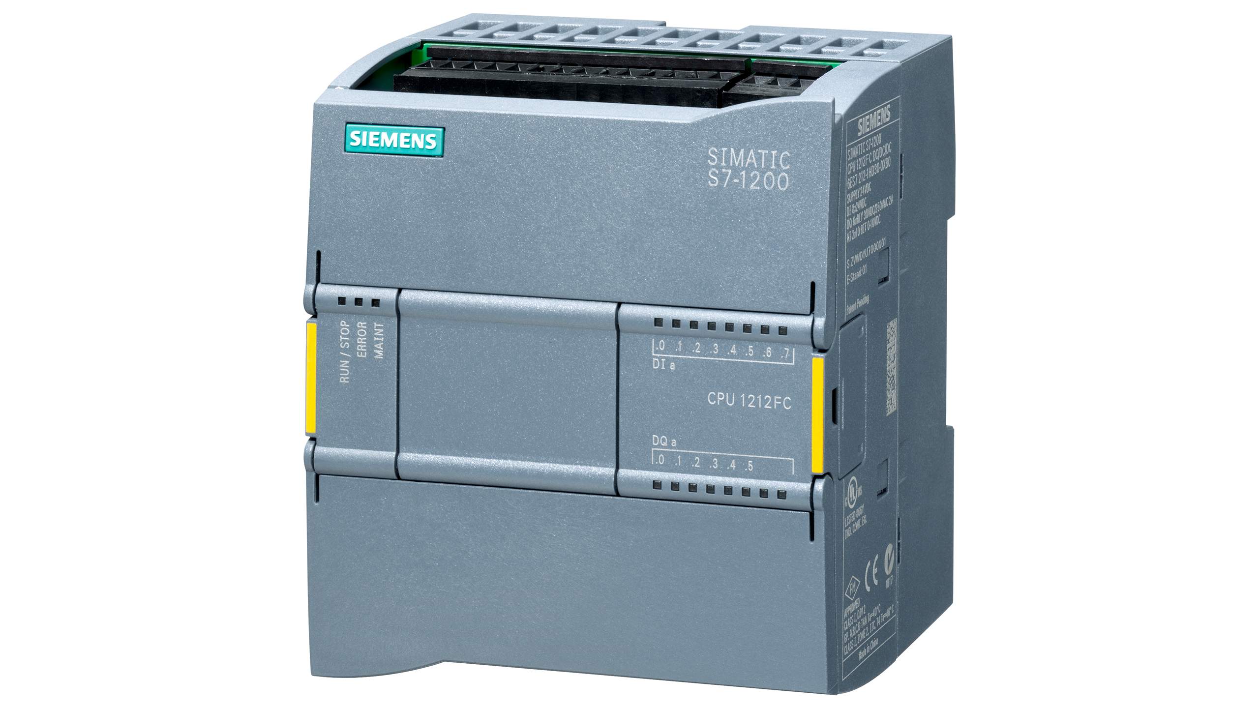 سی پی یو Fail-safe سری ۱۲۰۰ زیمنس مدل CPU 1212 FC DC/DC/DC با کد فنی 6ES7212-1AF40-0XB0