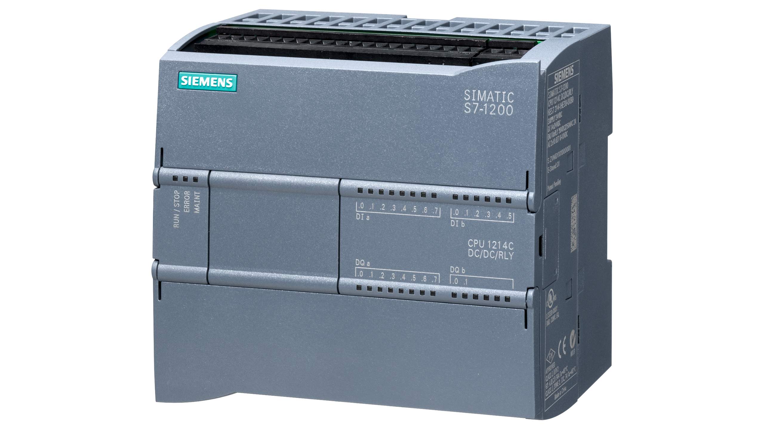 سی پی یو کامپکت سری ۱۲۰۰ زیمنس مدل CPU 1214C DC/DC/relay با کد فنی 6ES7214-1HG40-0XB0