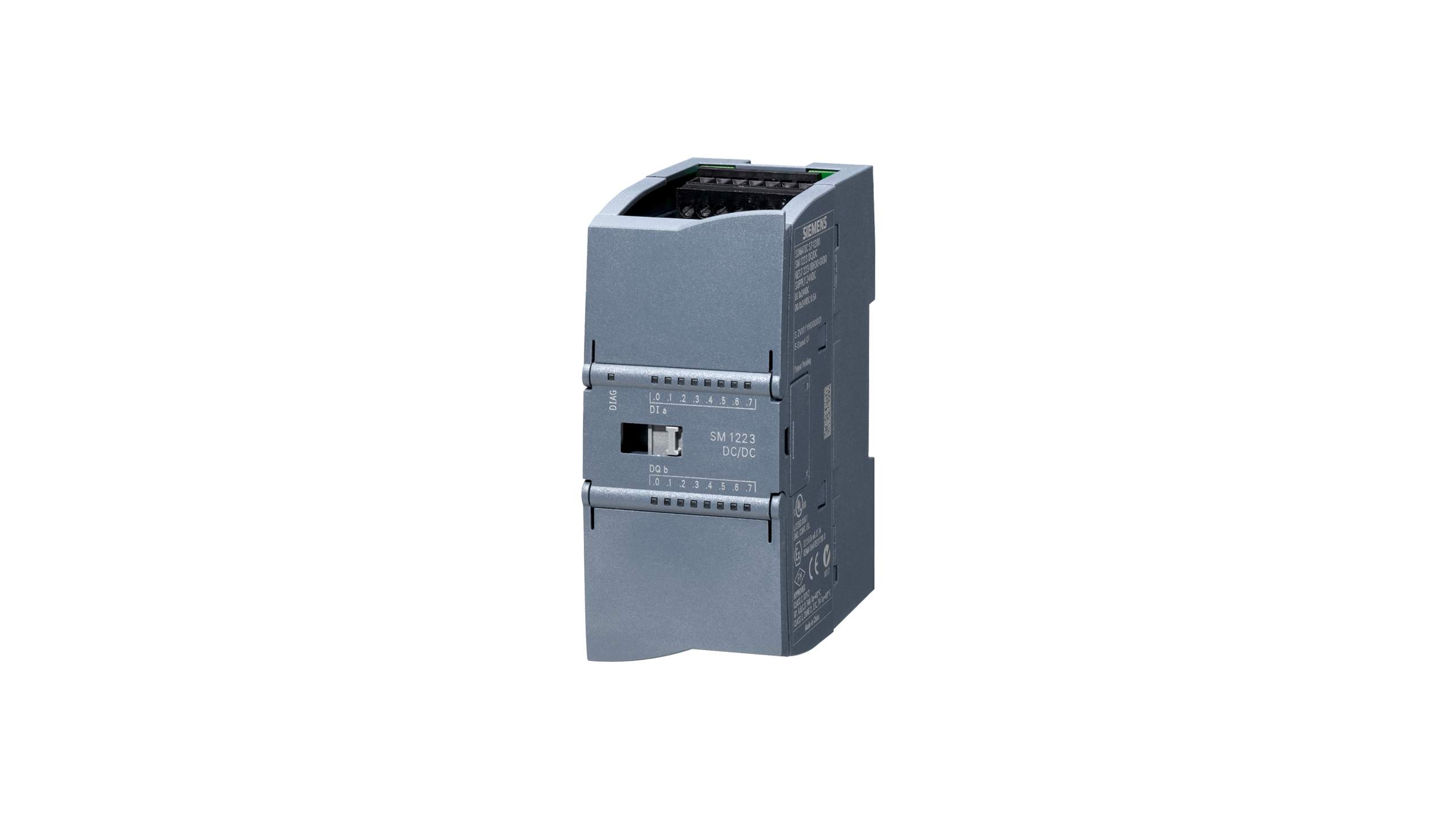 سیگنال ماژول ورودی/خروجی دیجیتال زیمنس SM 1223, 8 DI/8 DO, 8 DI 24 V DC با کد فنی 6ES7223-1BH32-0XB0