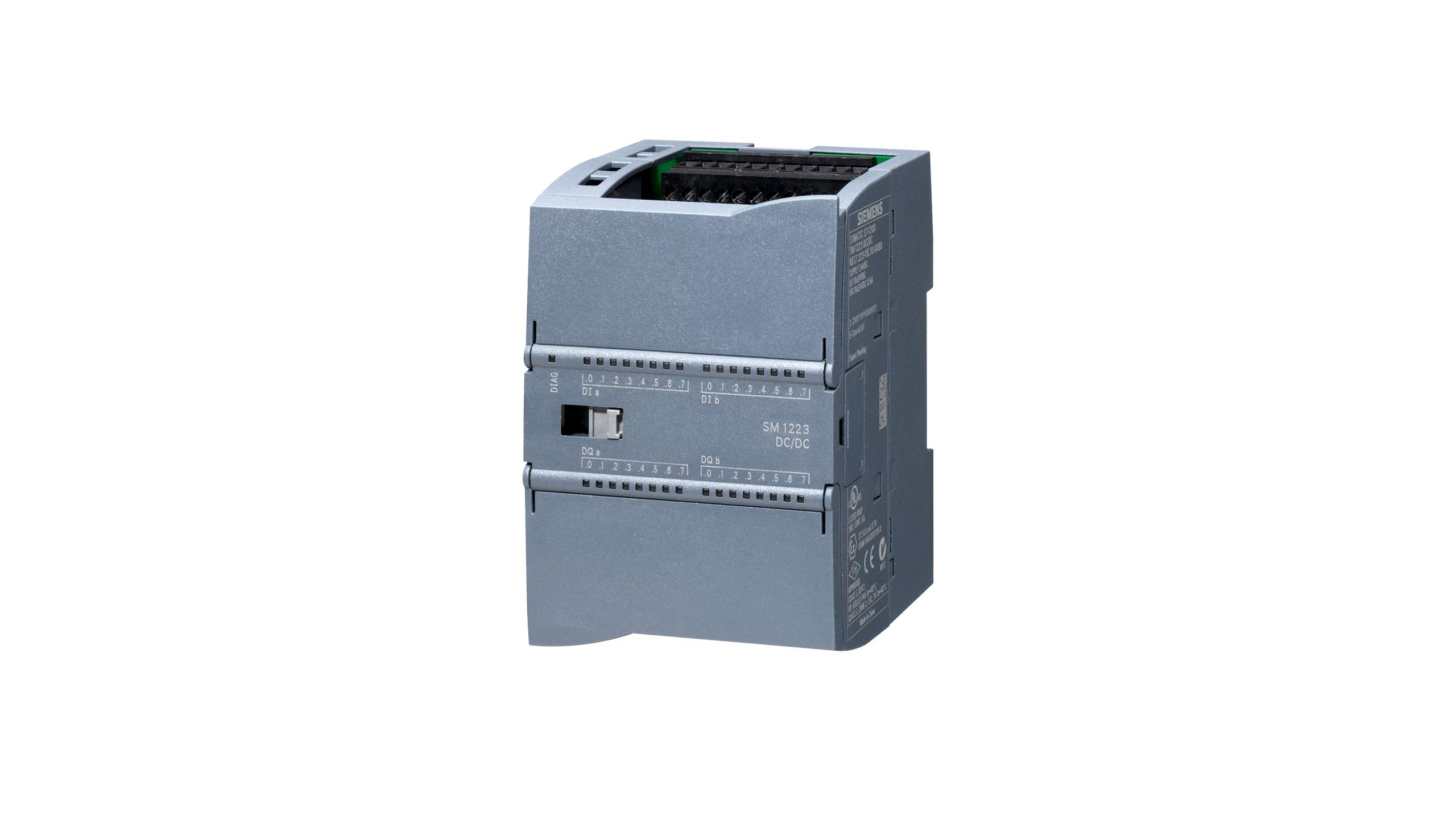 سیگنال ماژول ورودی/خروجی دیجیتال زیمنس SM 1223, 16 DI/16 DO, 16 DI 24 V DC با کد فنی 6ES7223-1BL32-0XB0