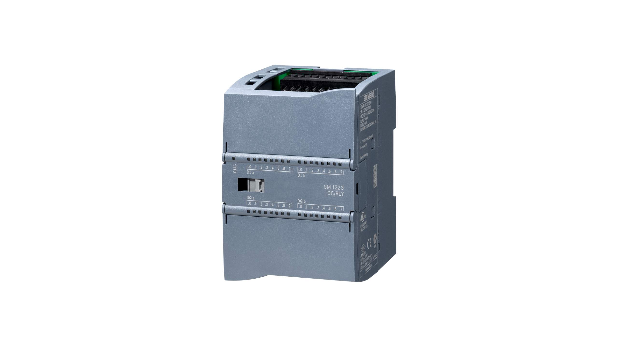 سیگنال ماژول ورودی/خروجی دیجیتال زیمنس SM 1223, 8 DI AC/8 DO RLY, 8 DI 120/230 V AC با کد فنی 6ES7223-1QH32-0XB0