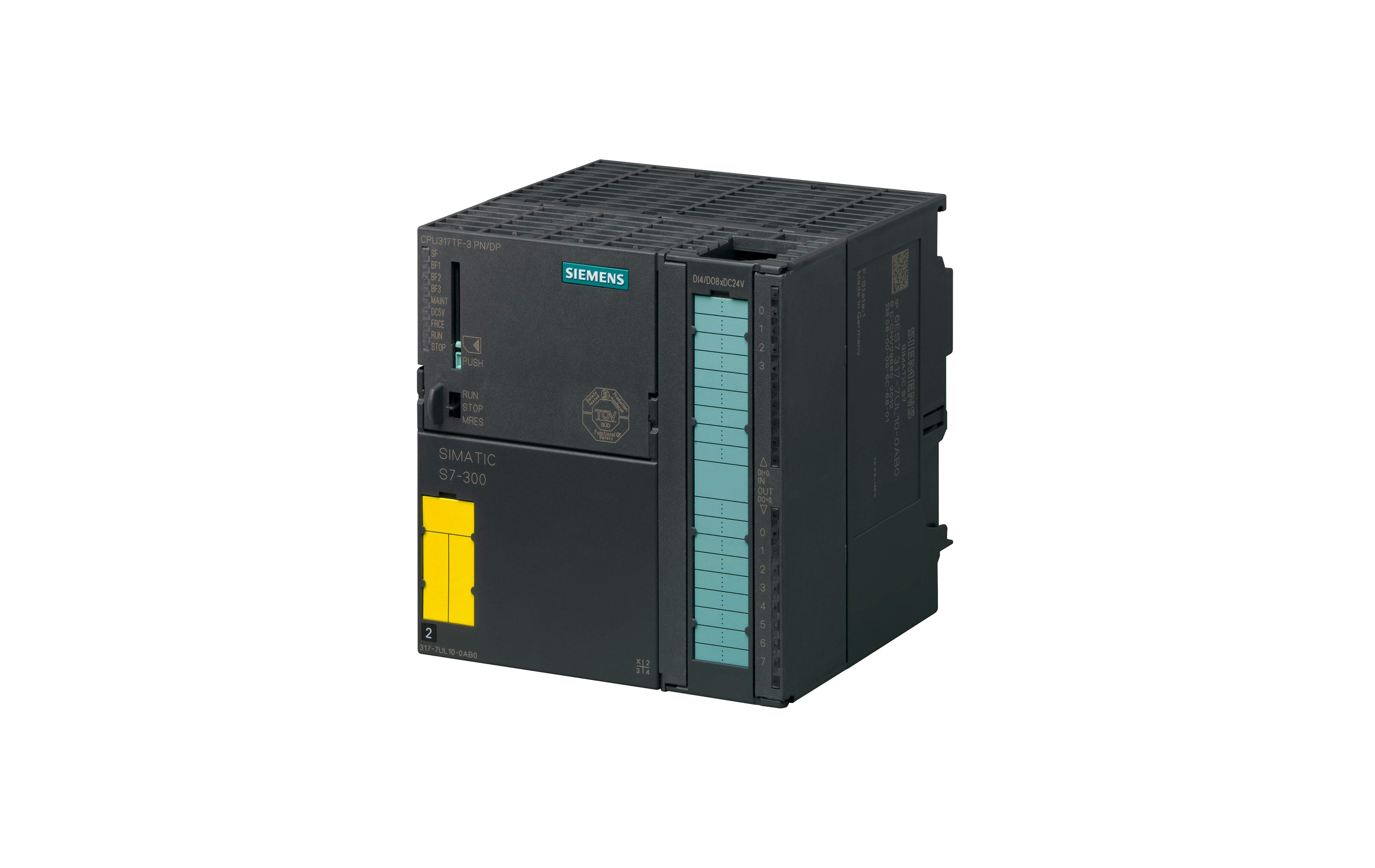 تکنولوژی سی پی یو سری ۳۰۰ زیمنس مدل CPU 317TF-3 PN/DP با کد فنی 6ES7317-7UL10-0AB0