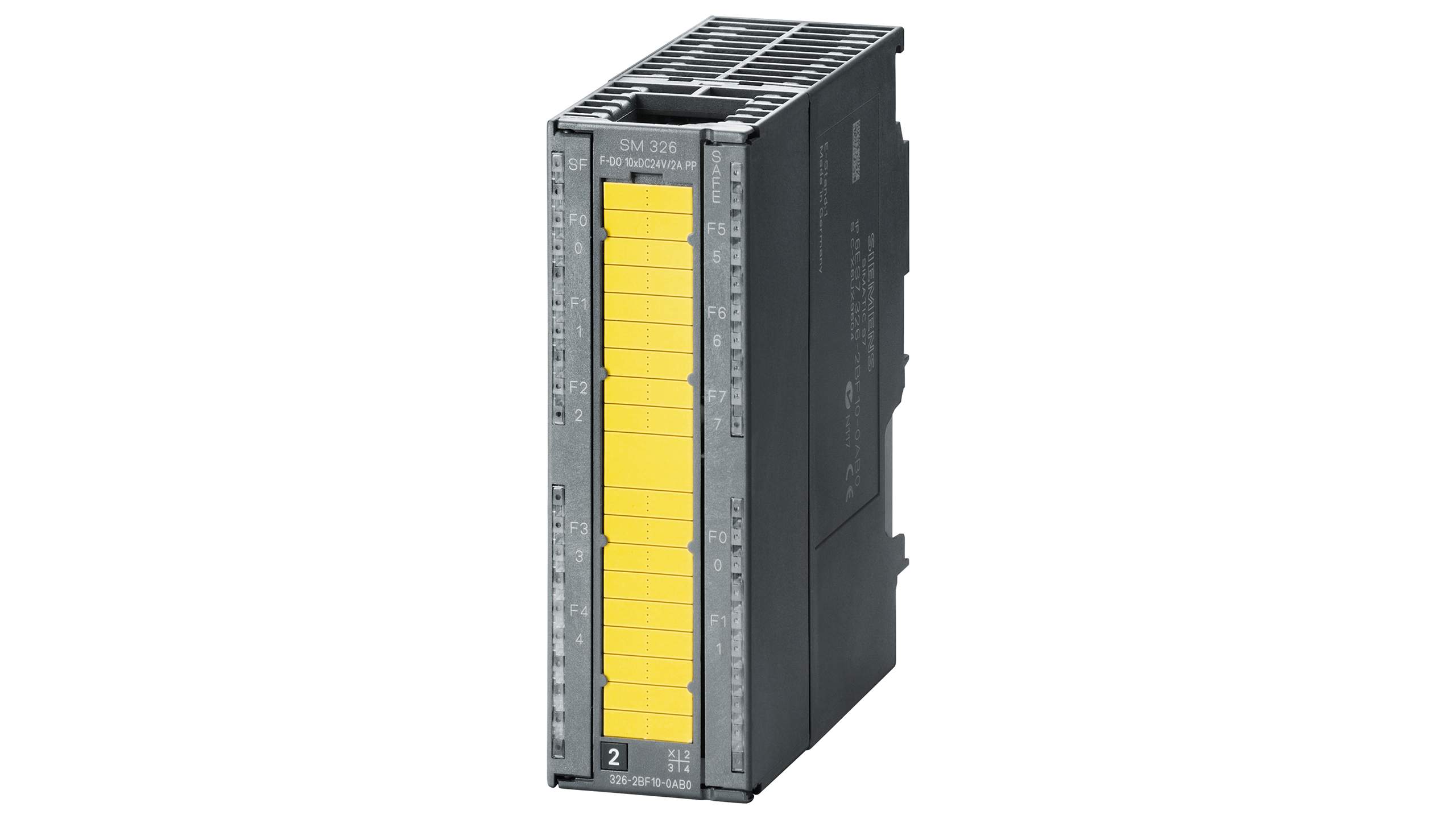 سیگنال ماژول خروجی دیجیتال Fail-Safe زیمنس SM 326, F-DO10x 24 V DC/2A PP با کد فنی 6ES7326-2BF10-0AB0