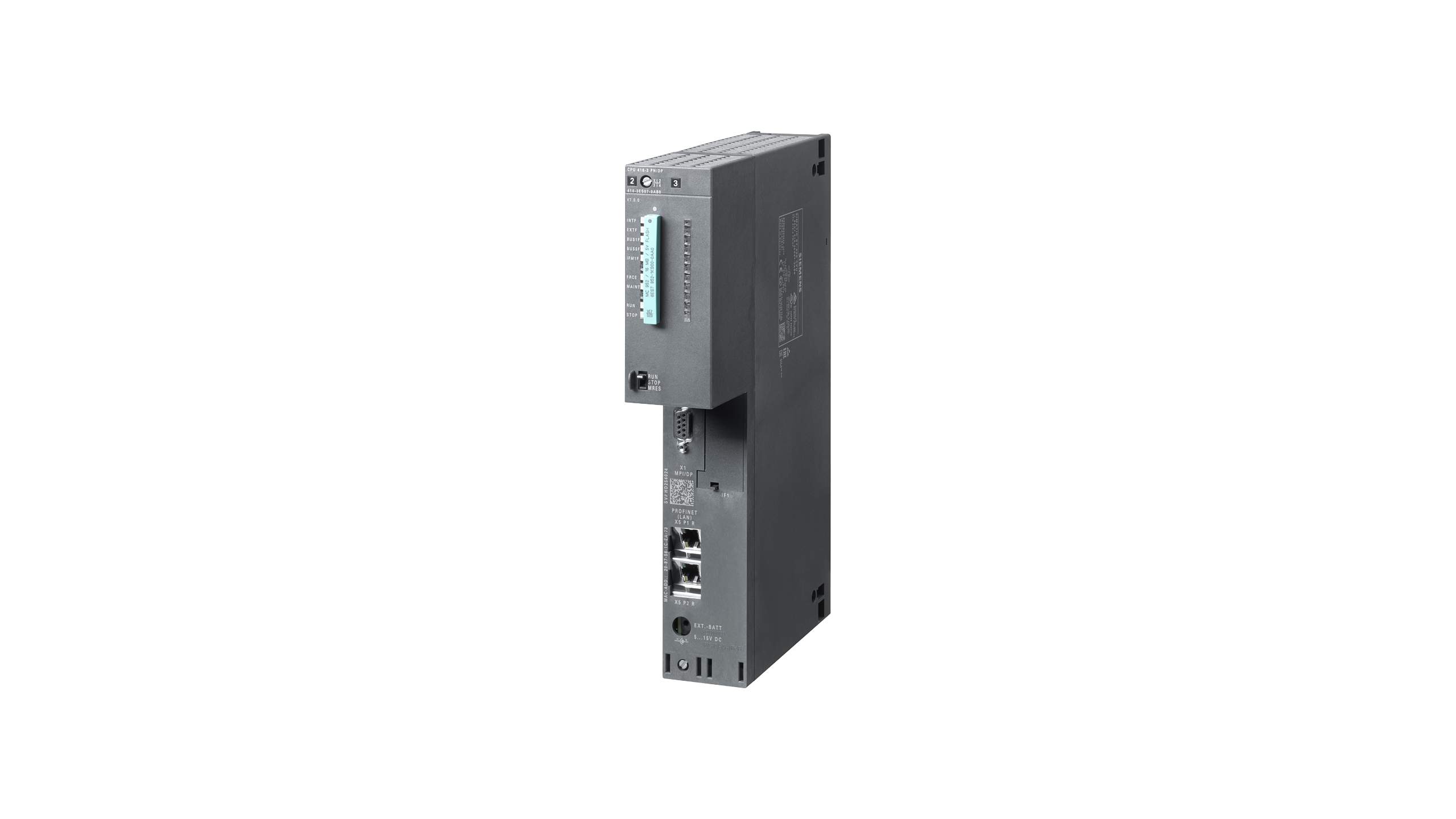 سی پی یو سری ۴۰۰ زیمنس مدل CPU 416-3 PN/DP با کد فنی 6ES7416-3ES07-0AB0