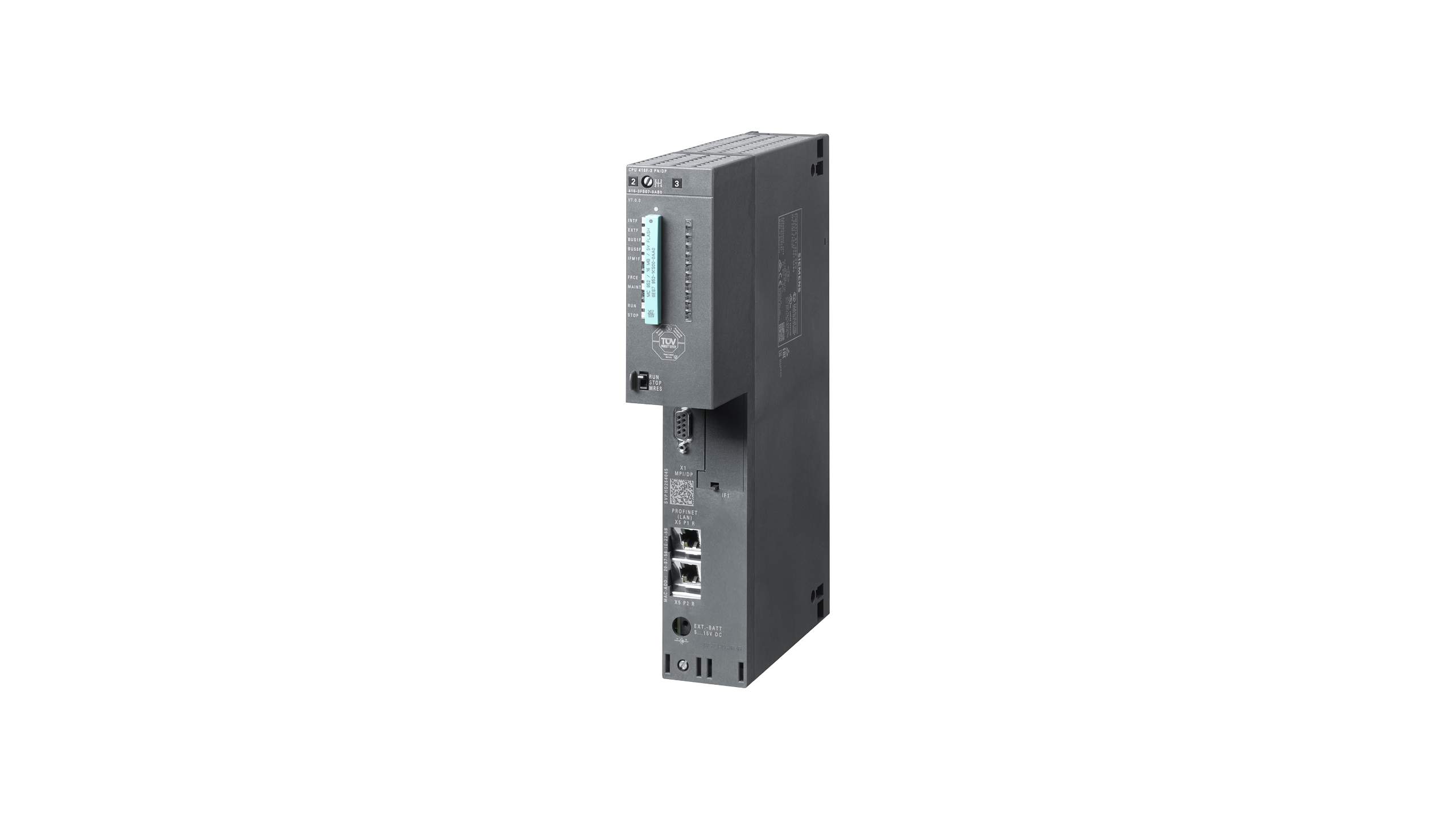 سی پی یو سری ۴۰۰ زیمنس مدل CPU 416F-3 PN/DP با کد فنی 6ES7416-3FS07-0AB0
