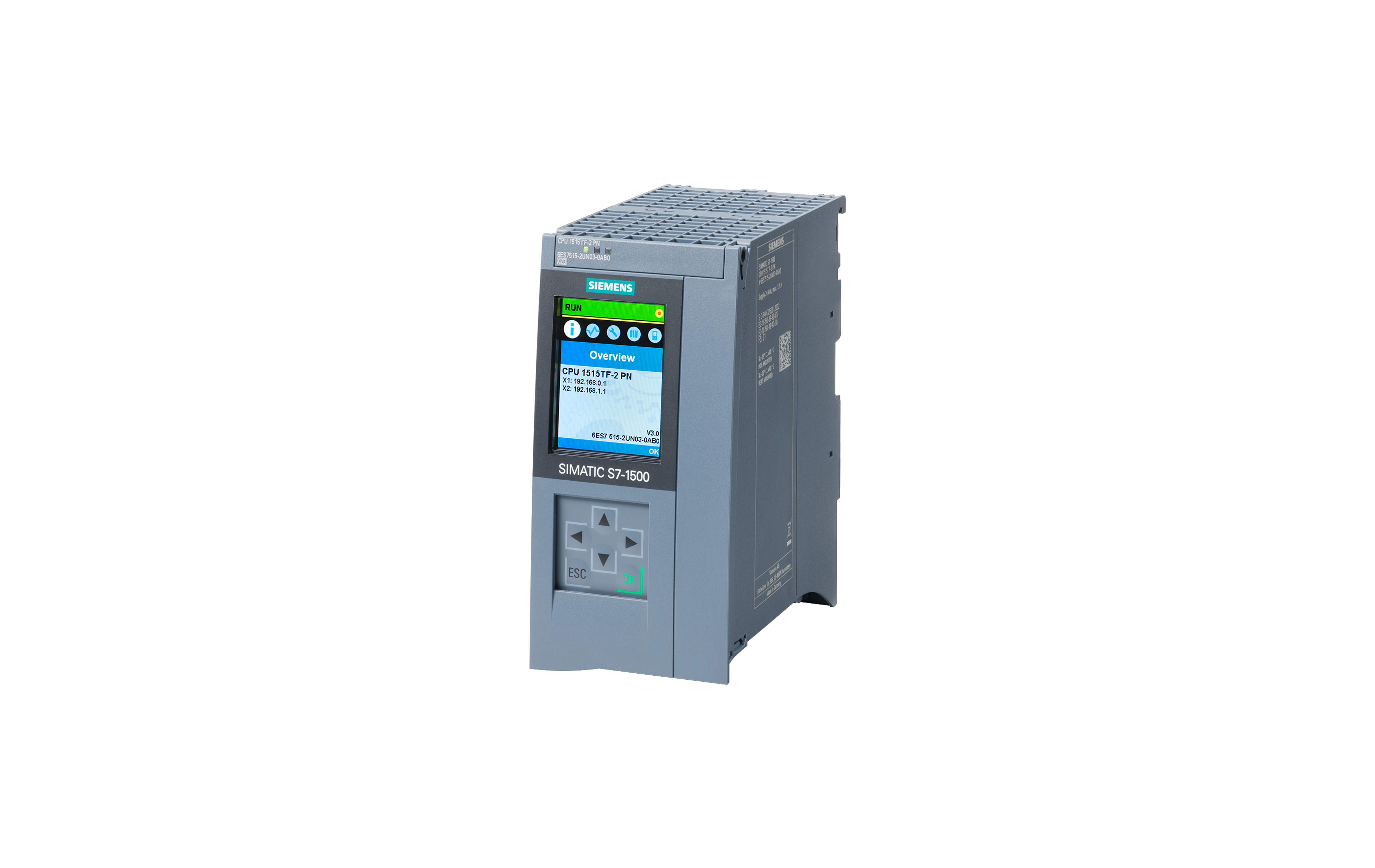 سی پی یو TF سری ۱۵۰۰ زیمنس مدل CPU 1515TF-2 PN با کد فنی 6ES7515-2UN03-0AB0