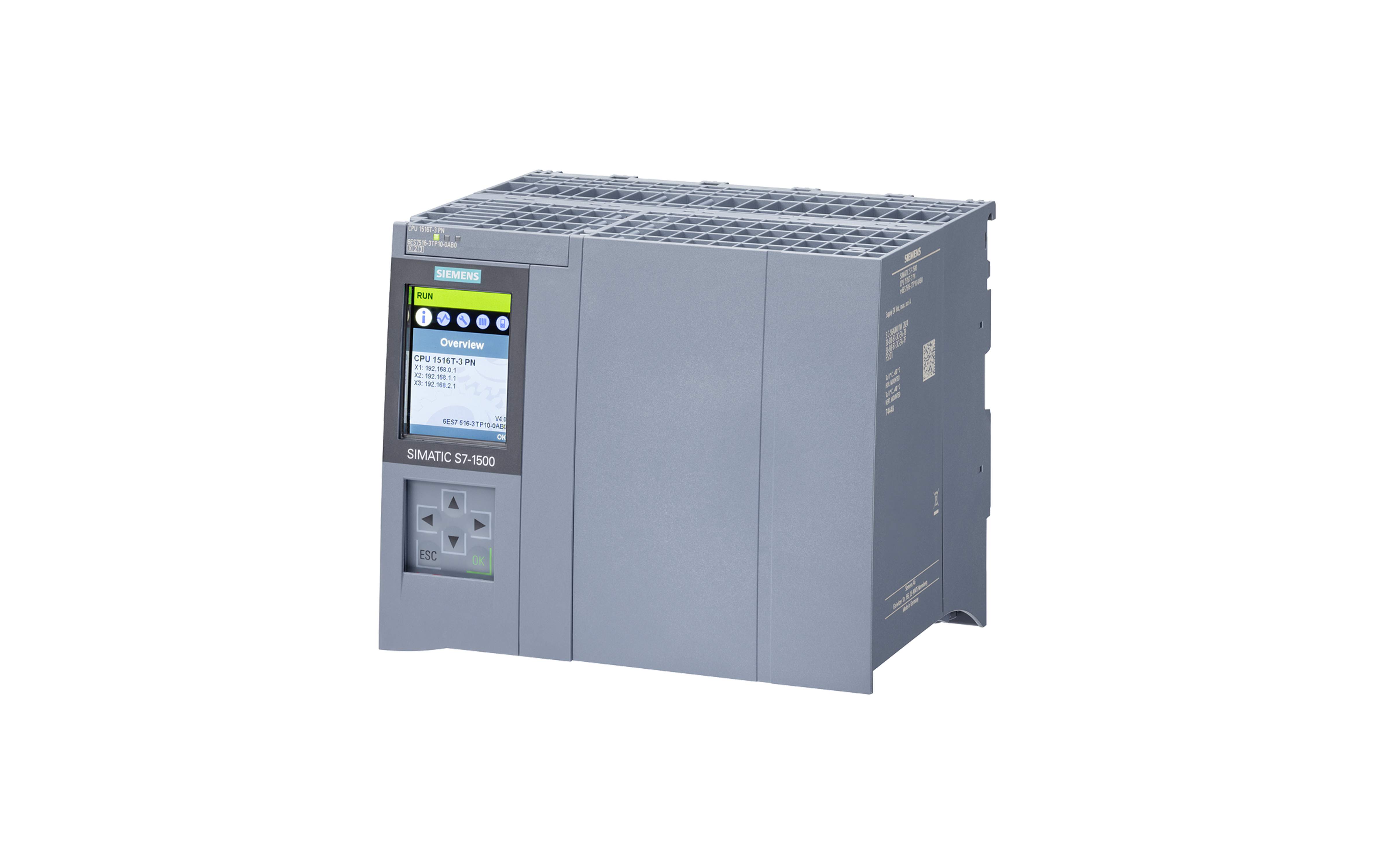 تکنولوژی سی پی یو سری ۱۵۰۰ زیمنس مدل CPU 1516T-3 PN با کد فنی 6ES7516-3TP10-0AB0