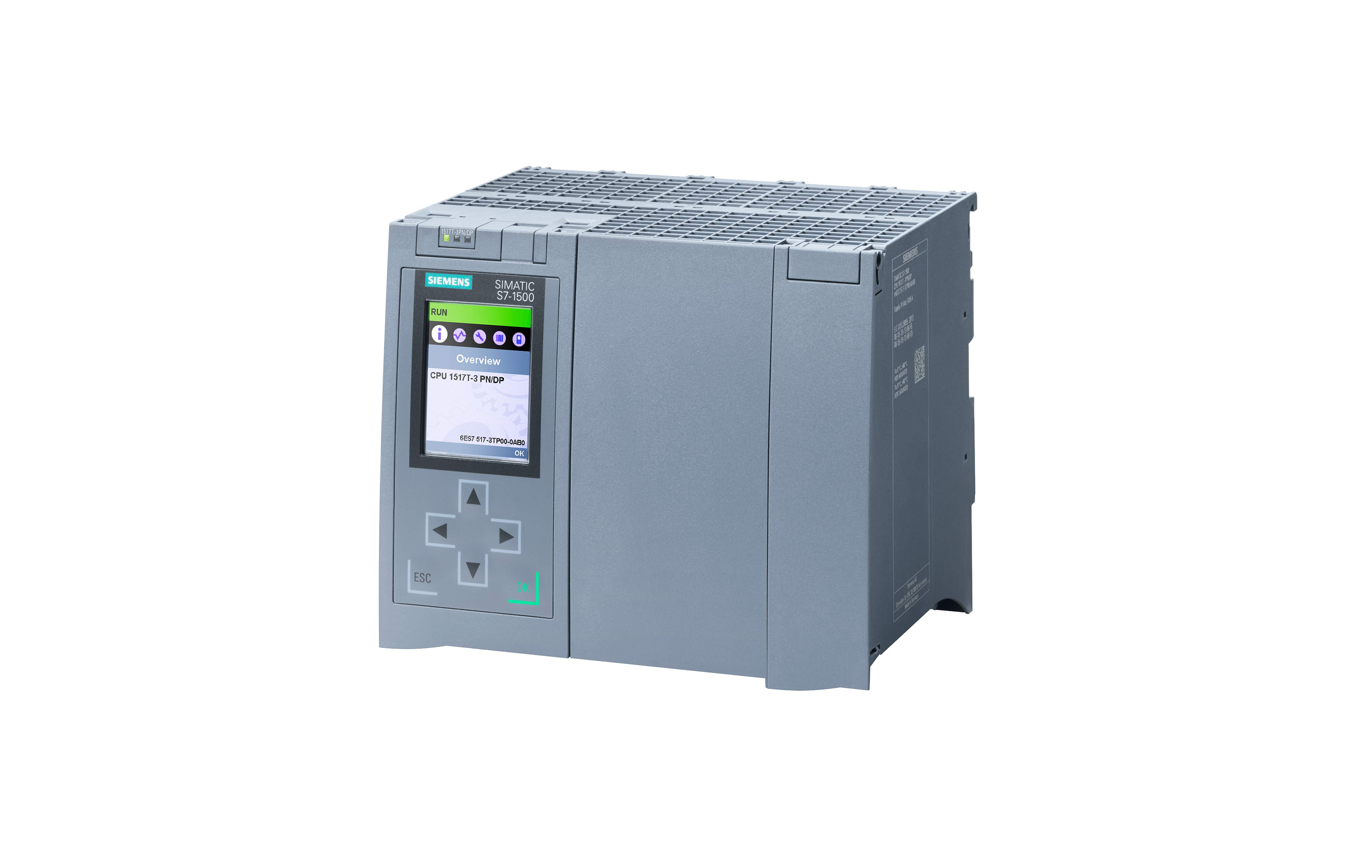 تکنولوژی سی پی یو سری ۱۵۰۰ زیمنس مدل CPU 1517T-3 PN/DP با کد فنی 6ES7517-3TP00-0AB0