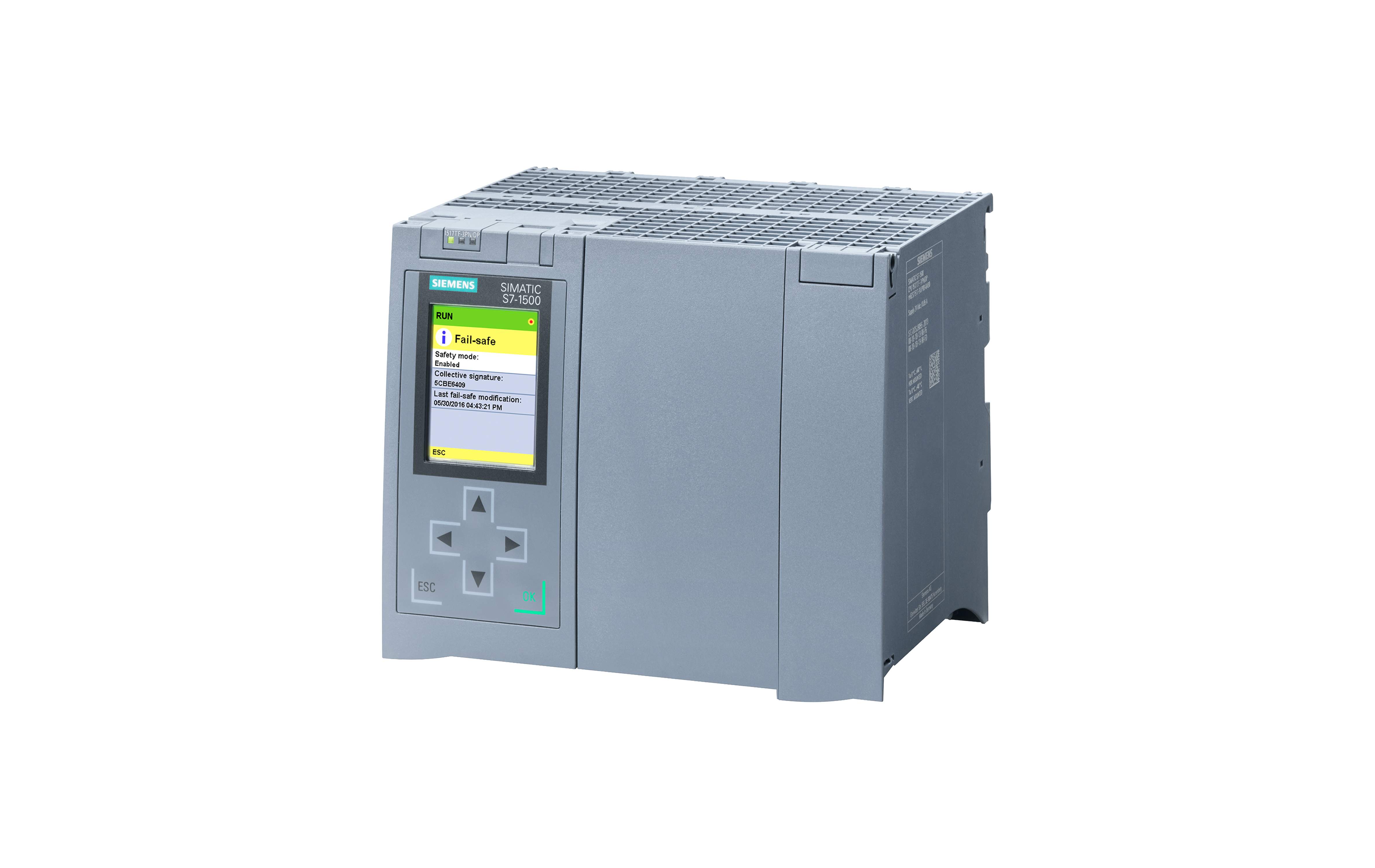 سی پی یو TF سری ۱۵۰۰ زیمنس مدل CPU 1517TF-3 PN/DP با کد فنی 6ES7517-3UP00-0AB0
