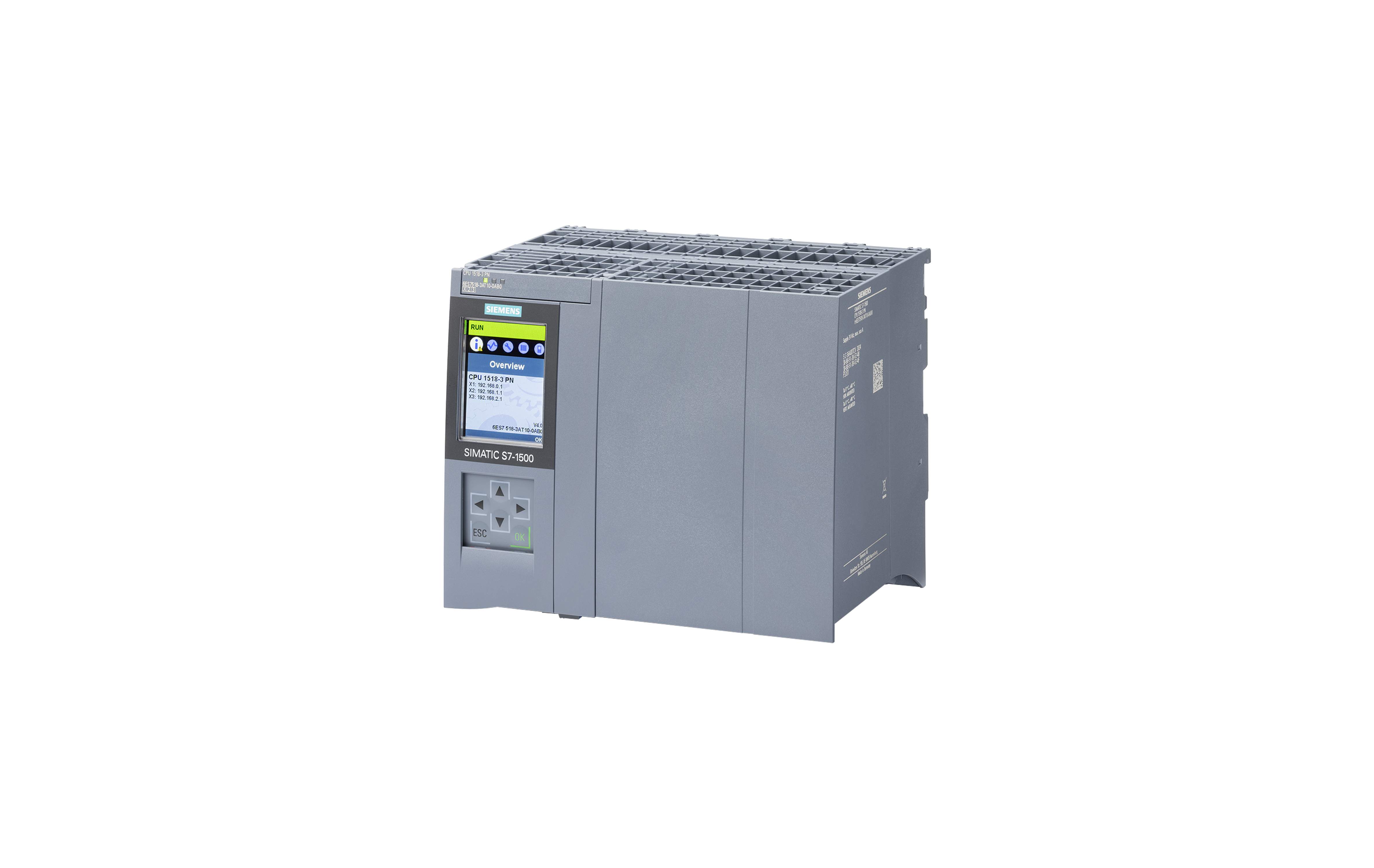 سی پی یو سری ۱۵۰۰ زیمنس مدل CPU 1518-3 PN با کد فنی 6ES7518-3AT10-0AB0