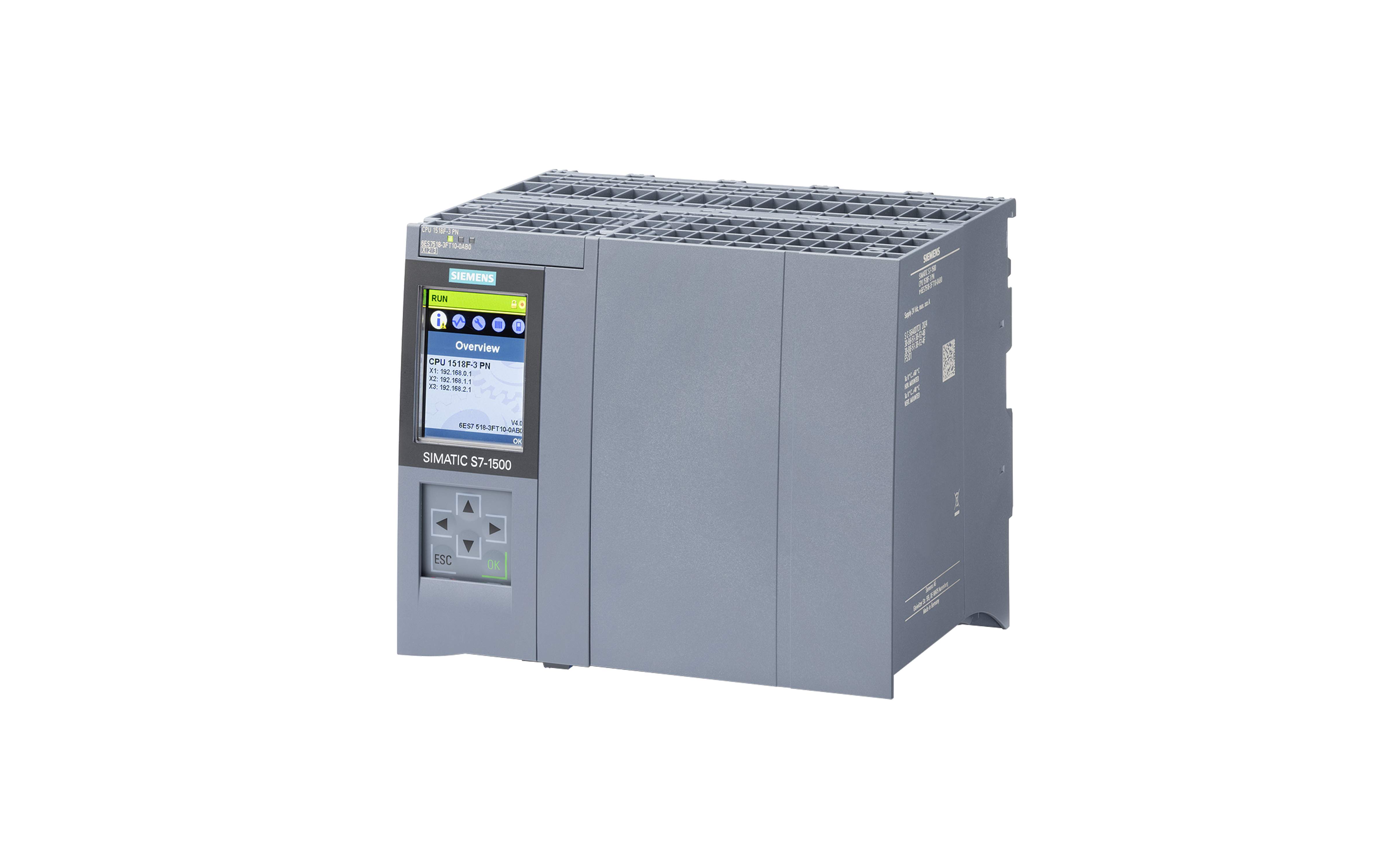 سی پی یو Fail-safe سری ۱۵۰۰ زیمنس مدل CPU 1518F-3 PN با کد فنی 6ES7518-3FT10-0AB0