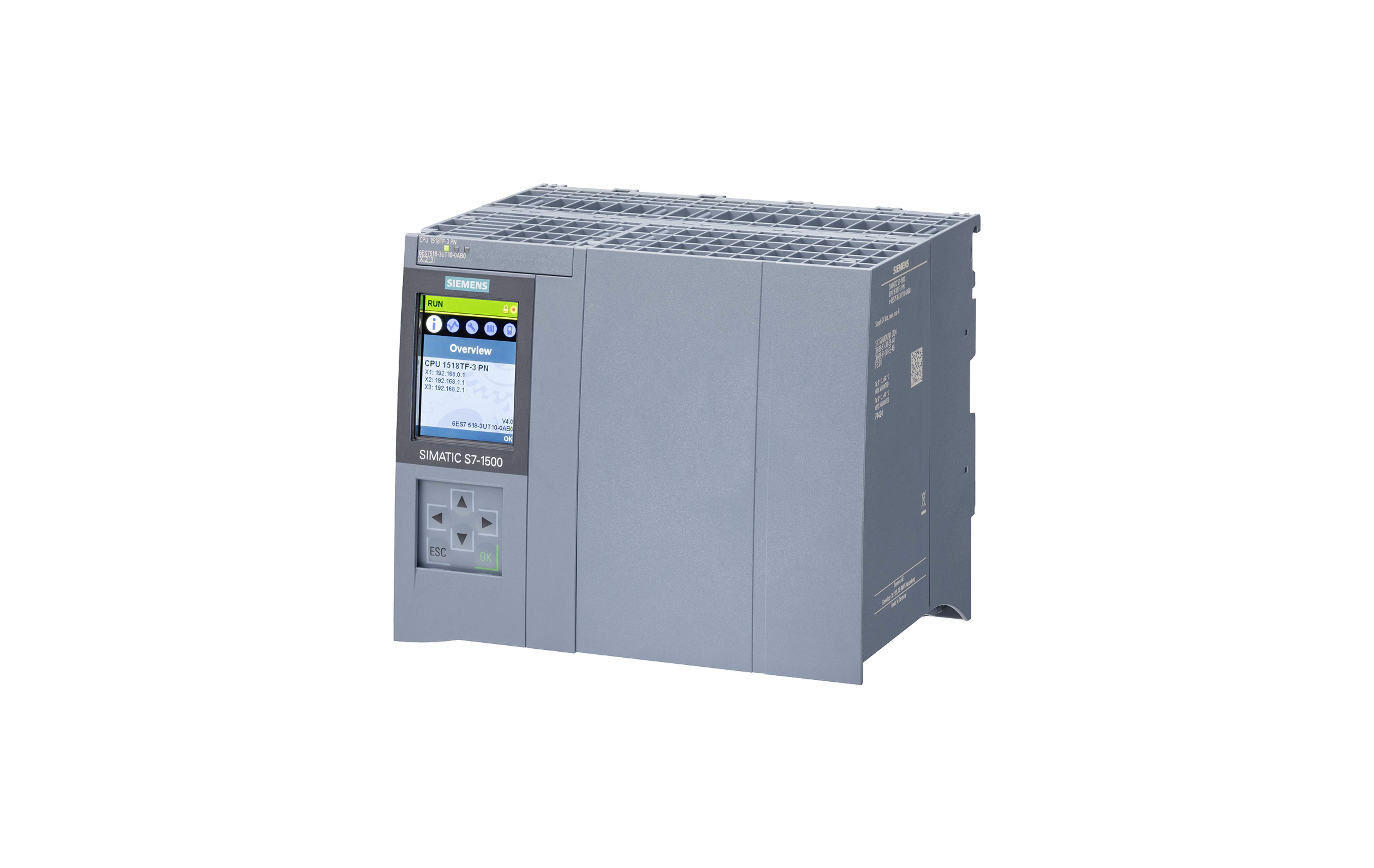 سی پی یو TF سری ۱۵۰۰ زیمنس مدل CPU 1518TF-3 PN با کد فنی 6ES7518-3UT10-0AB0