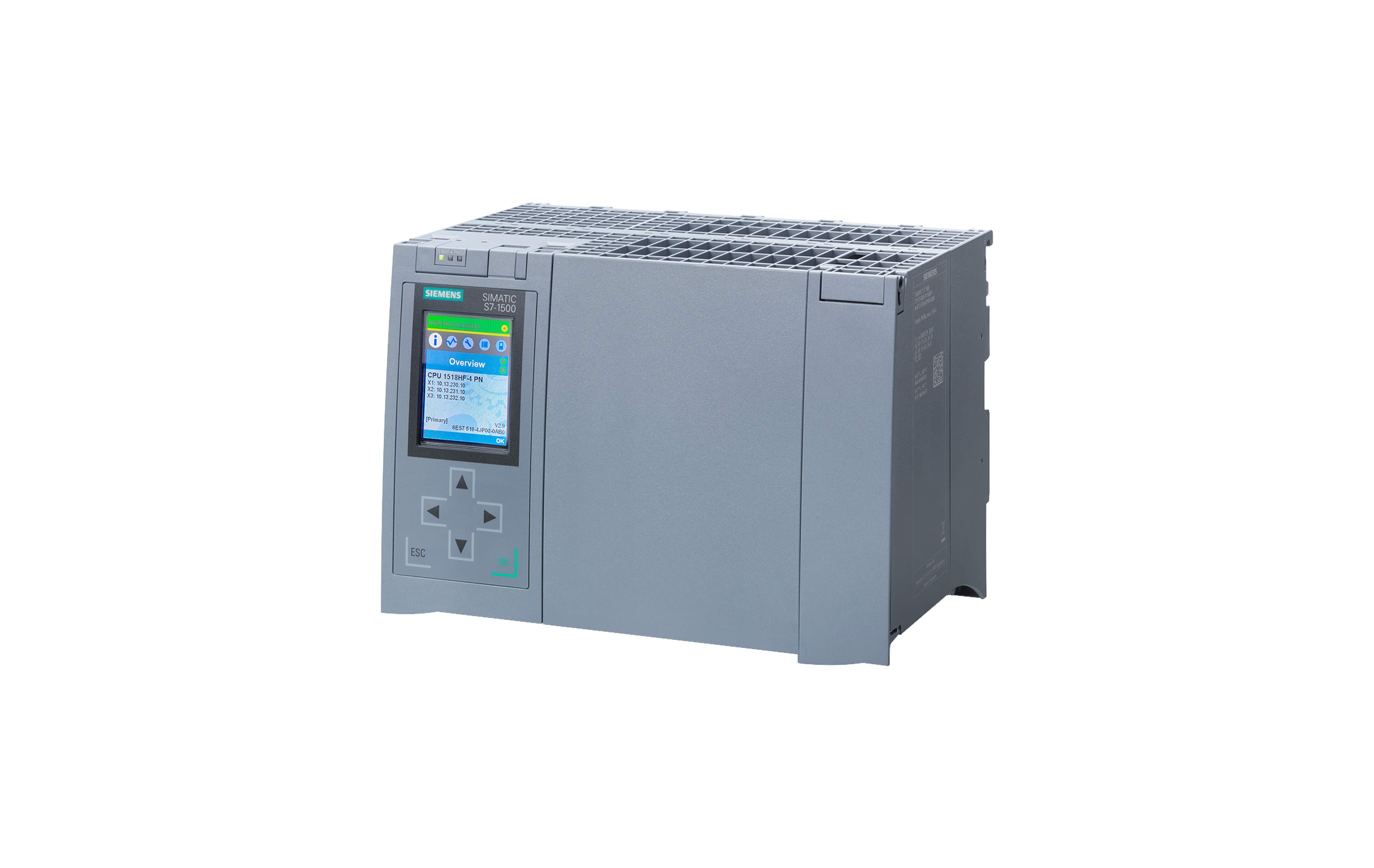 سی پی یو HF سری ۱۵۰۰ زیمنس مدل CPU 1518HF-4 PN با کد فنی 6ES7518-4JP00-0AB0