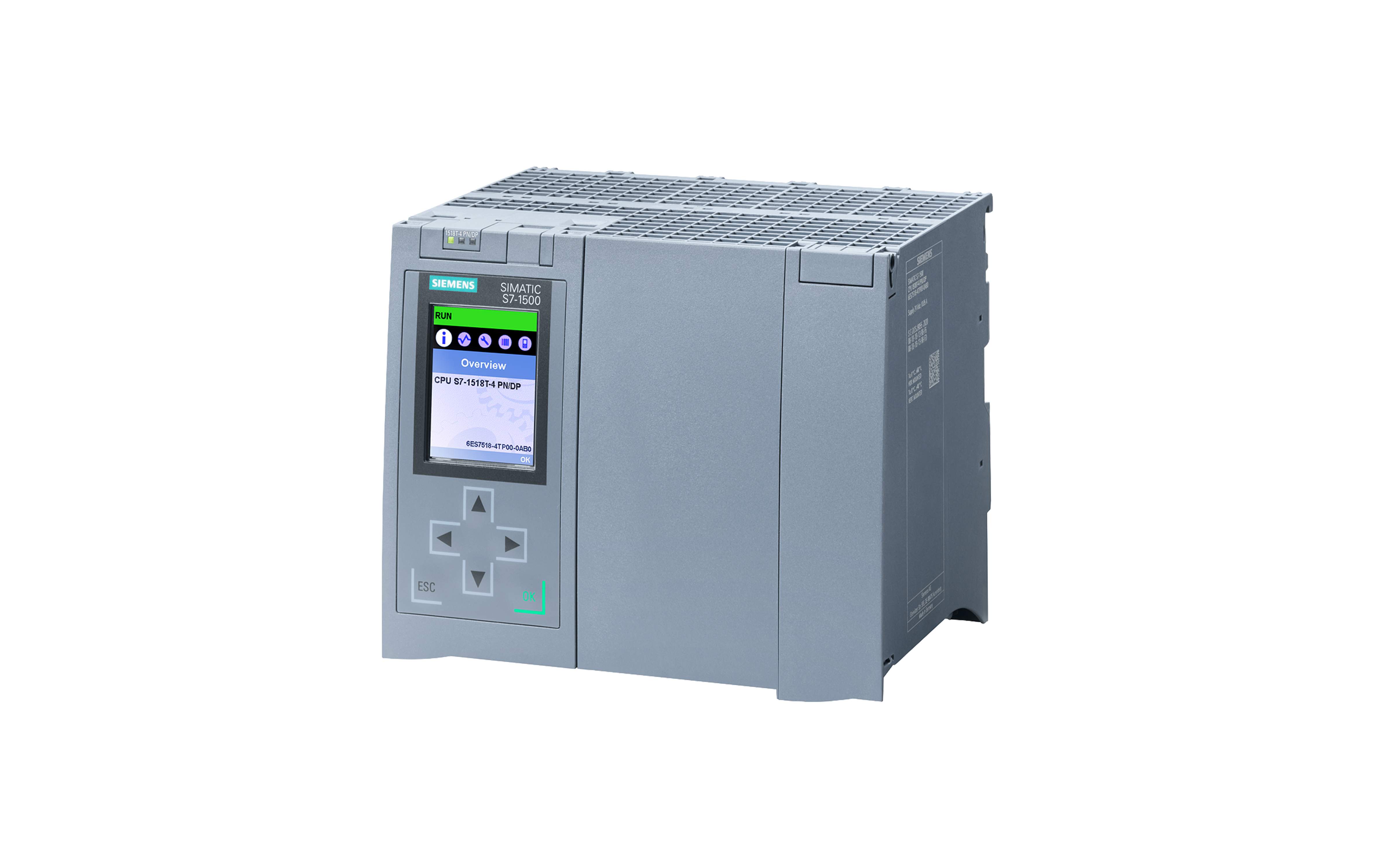 تکنولوژی سی پی یو سری ۱۵۰۰ زیمنس مدل CPU 1518T-4 PN/DP با کد فنی 6ES7518-4TP00-0AB0