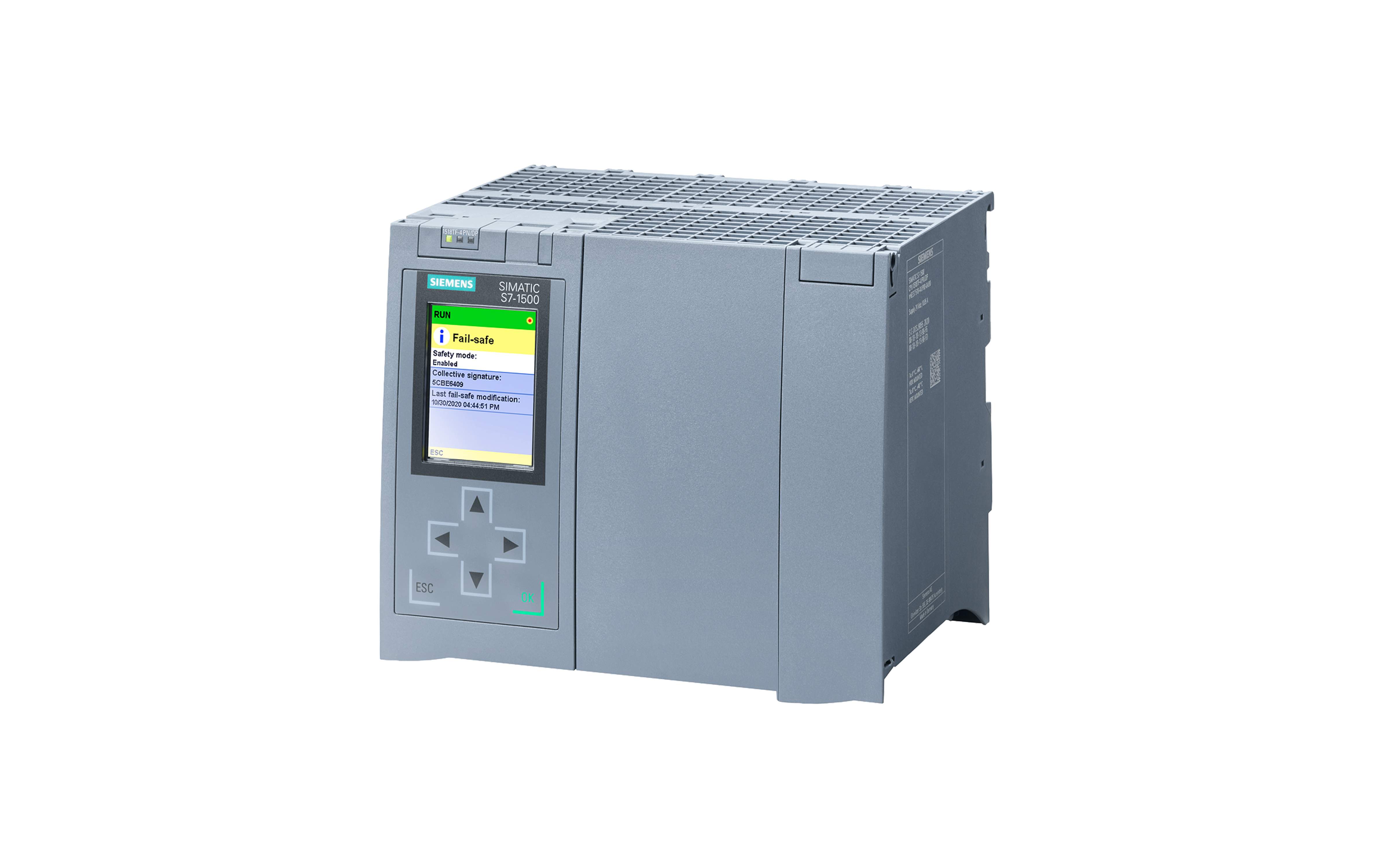 سی پی یو TF سری ۱۵۰۰ زیمنس مدل CPU 1518TF-4 PN/DP با کد فنی 6ES7518-4UP00-0AB0